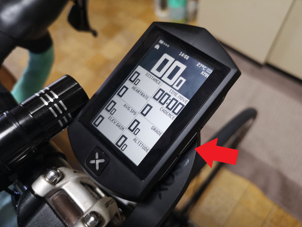 XOSS SPRINT 中華サイクルコンピューター導入