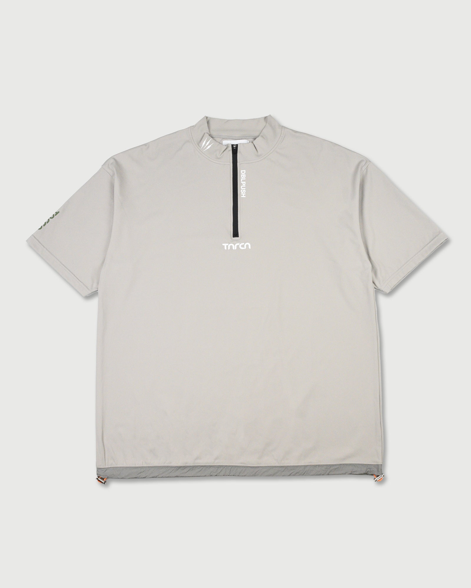TNRCN EVERCORE™ HALF-ZIP TEE | GRAY – TAIN DOUBLEPUSH
