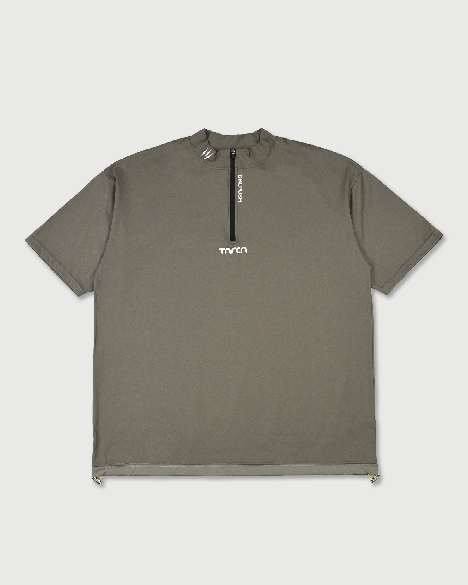 TNRCN EVERCORE™ HALF-ZIP TEE | KHAKI – TAIN DOUBLEPUSH