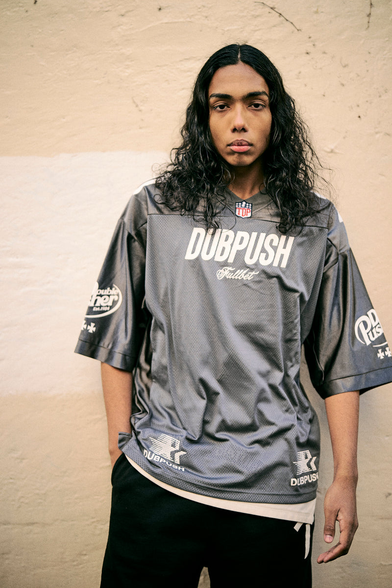 DOUBLE PUSH GAME SHIRTS｜GRAY – TAIN DOUBLEPUSH