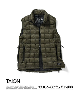 マウンテン ハイネック ライトダウンベスト – TAIONインナーダウン公式