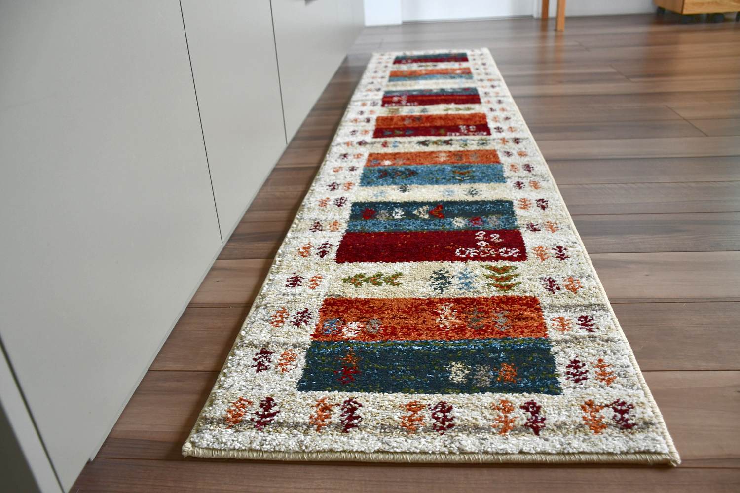 マット ロングマット キッチンマット ギャッベ 50×240 おしゃれ 廊