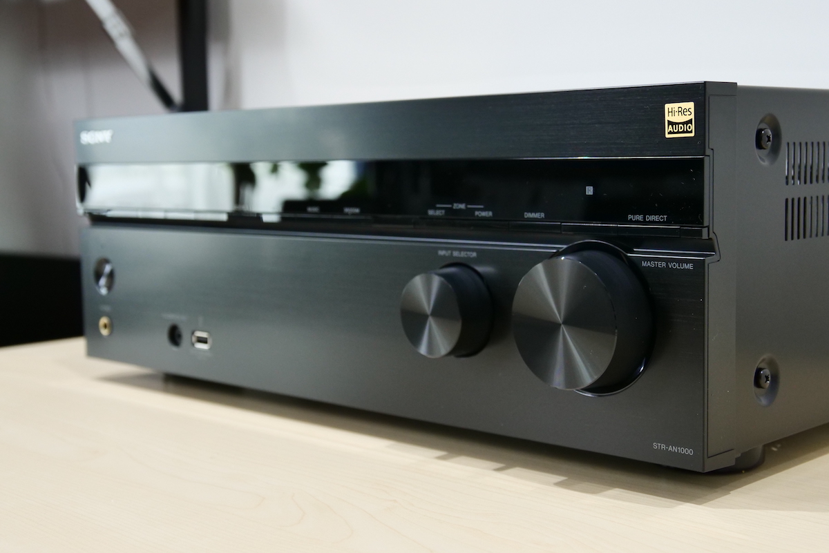 SONY STR-AN1000 レビュー｜最新の自動音場補正機能「D.C.A.C. IX」が