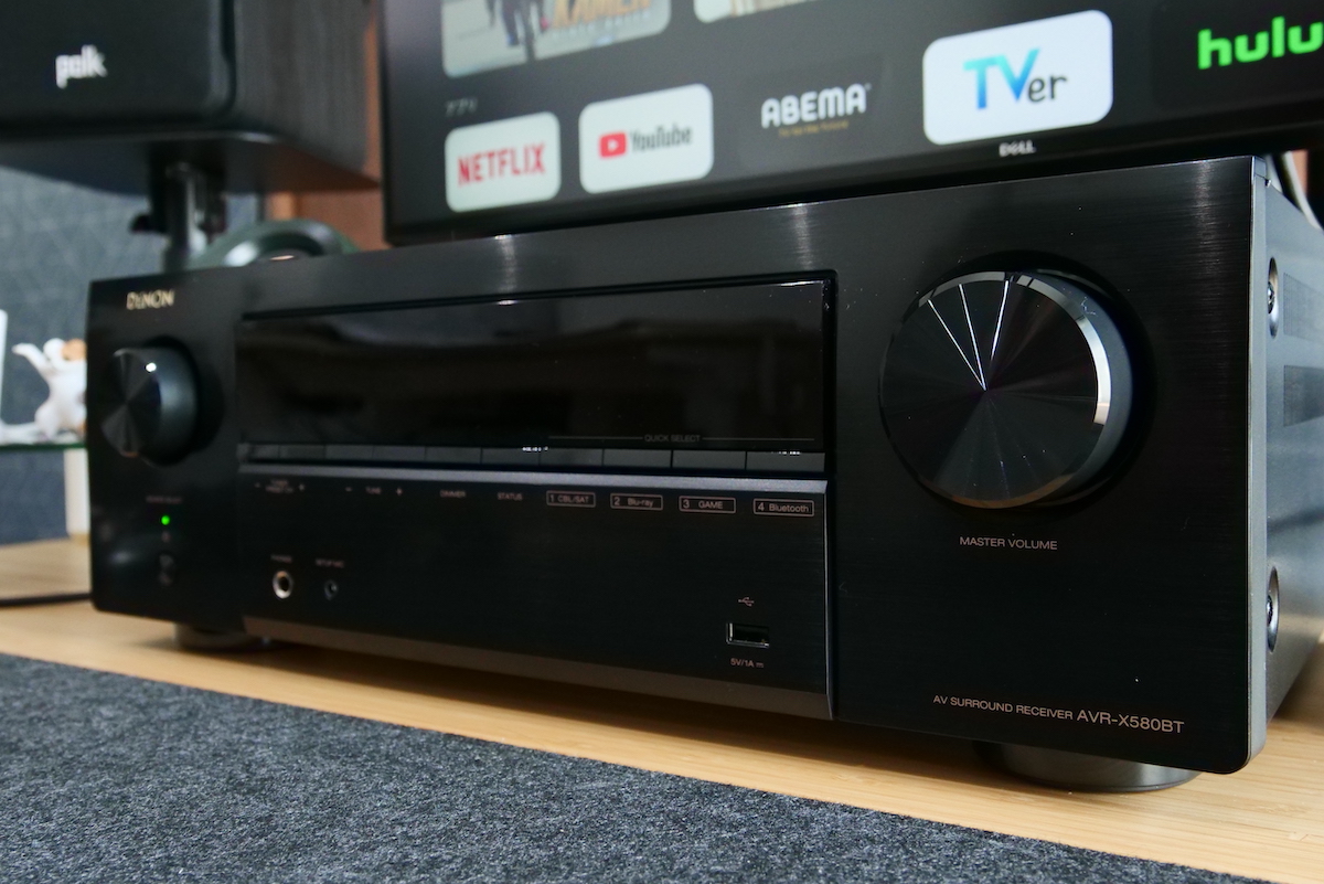 DENON AVR-X580BT 長期レビュー｜初めて買うならこれ！安くても音質は