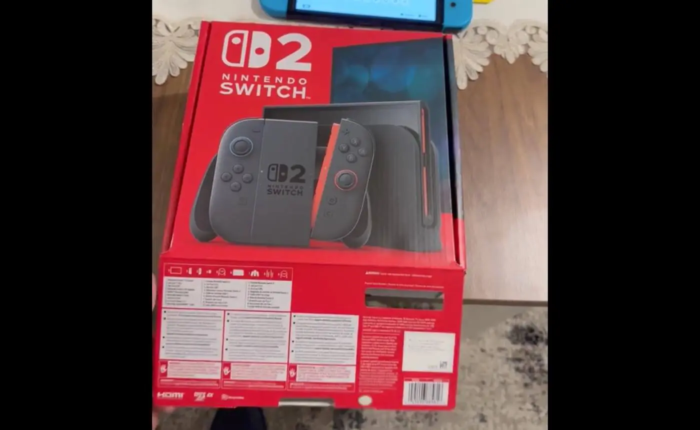Nintendo Switch 2｣の開封動画が早くも公開される｜発売日当日に大規模