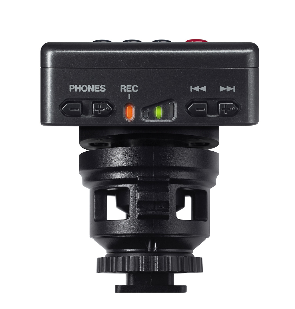 DR-10SG | Camera-mountable audio recorder with shotgun microphone