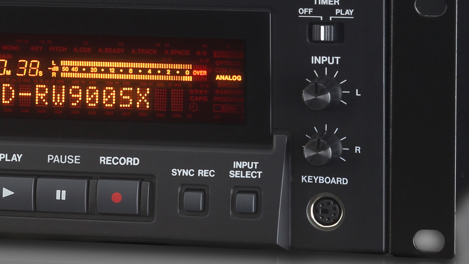 CD-RW900SX | CD Recorder/Player | TASCAM - United States