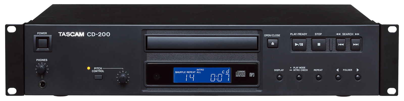 CD-200 | Professional CD Player | TASCAM - United States