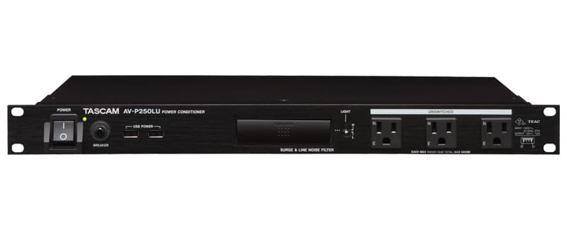 AV-P Series | パワーディストリビューター/コンディショナー | TASCAM