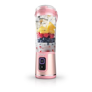 Ninja Blast 18oz Portable Blender Tinted Pink : Target