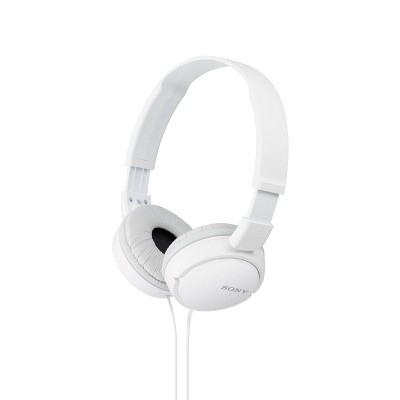 Sony ZX Series Wired On Ear Headphones - White (MDR-ZX110) : Target