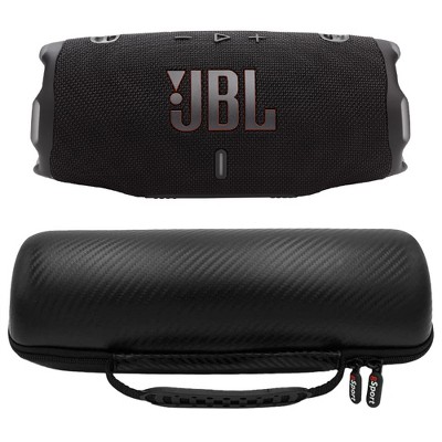 JBL CHARGE 6 Waterproof Portable Speaker Bundle with gSport Carbon
