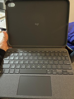 Logitech Combo Touch for iPad 10th Gen and A16 -Oxford Gray : Target