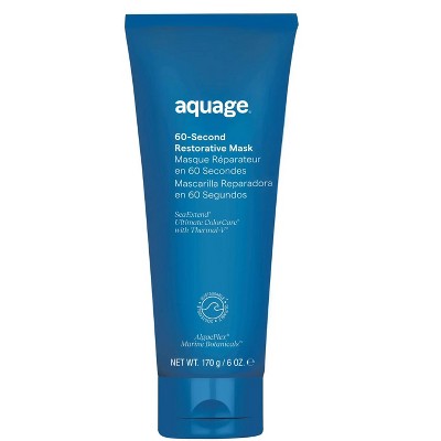 AQUAGE 60-Second Restorative Mask (6 oz) Hair Masque in 60 sec for