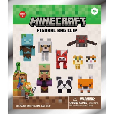 Minecraft Series 2 Surprise Figural Bag Clip : Target