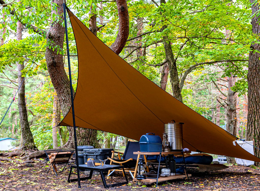 ムササビウイング レビュー】ソロキャンプのタープ泊におすすめの最高