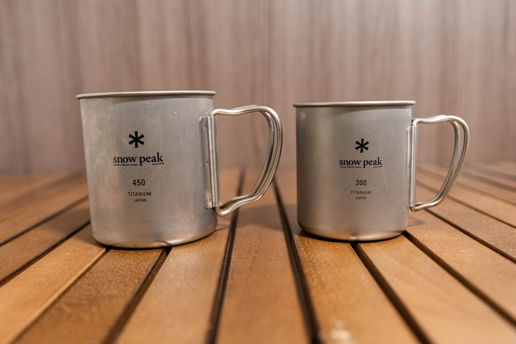 スノーピーク チタンシングルマグ300&450をレビュー！直火OK