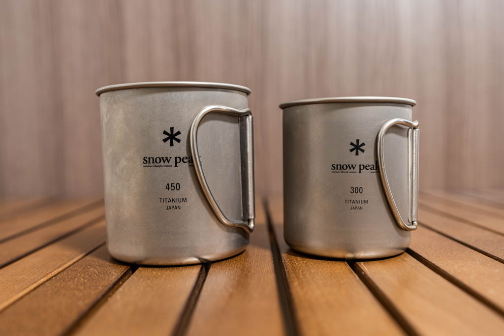 スノーピーク チタンシングルマグ300&450をレビュー！直火OK