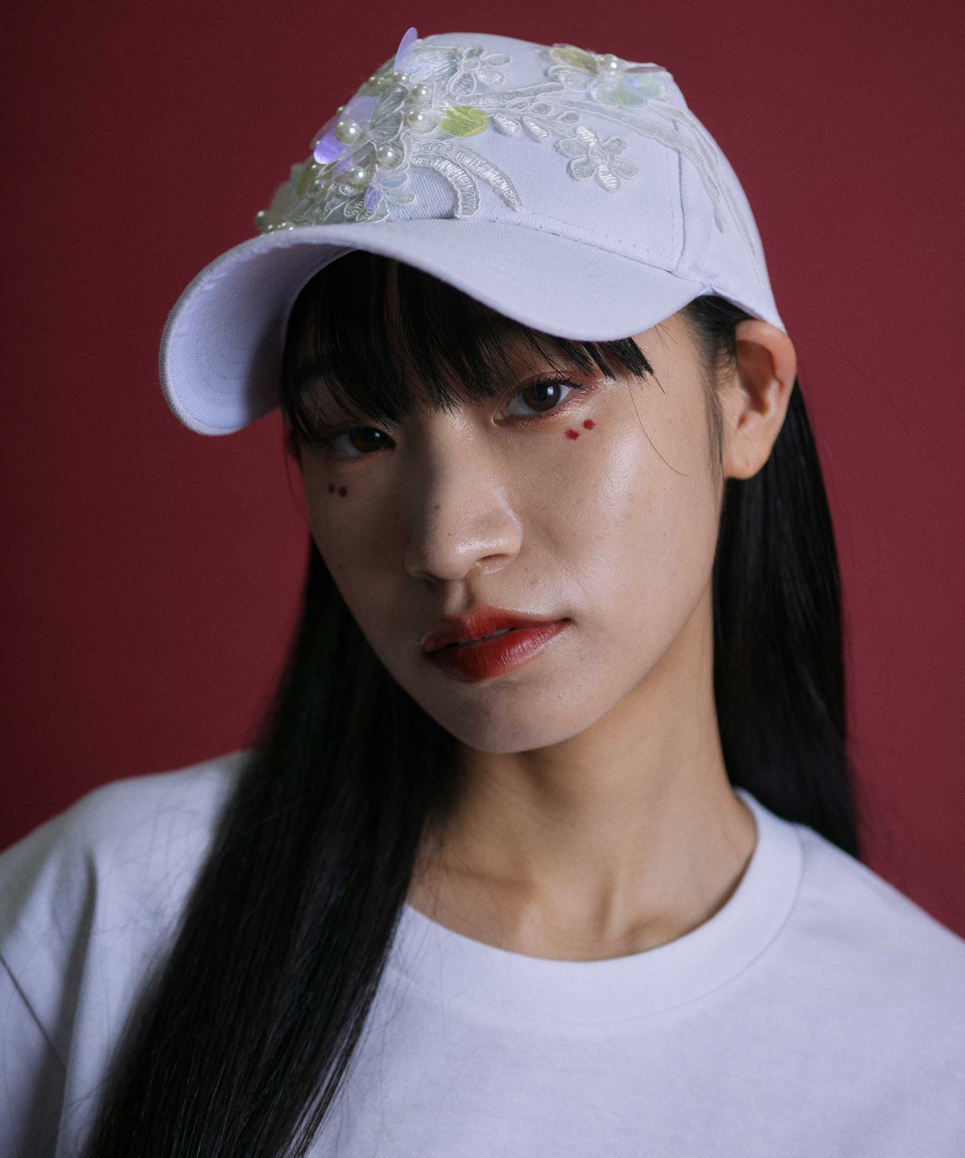 エンブロイダリーフラワーキャップ – タロベニオンラインストア