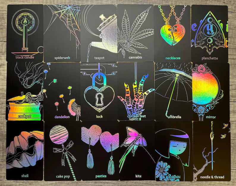 The Black Salt Oracle – Tarot By Peachy