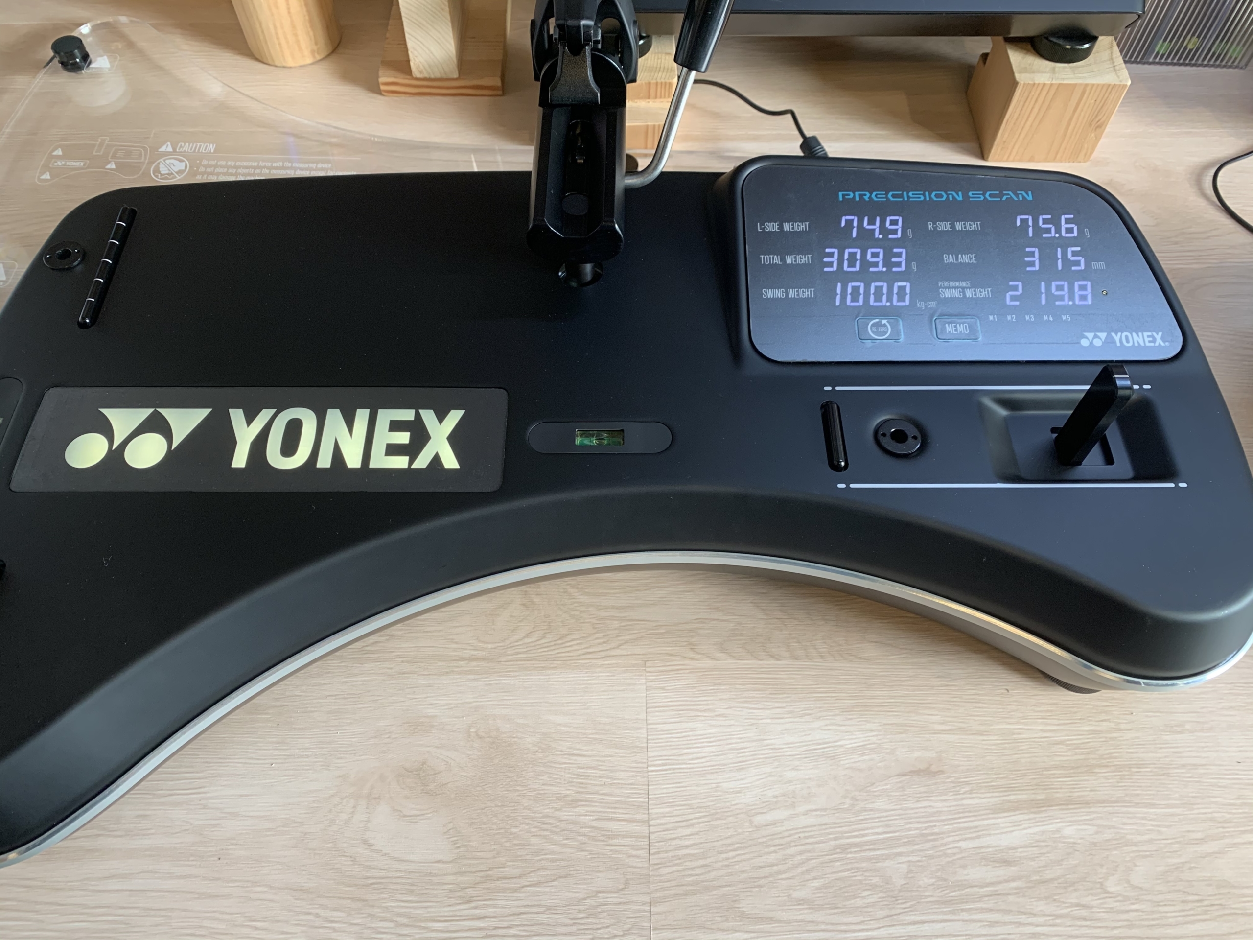 新スペック測定器導入 | テニストピアブログ