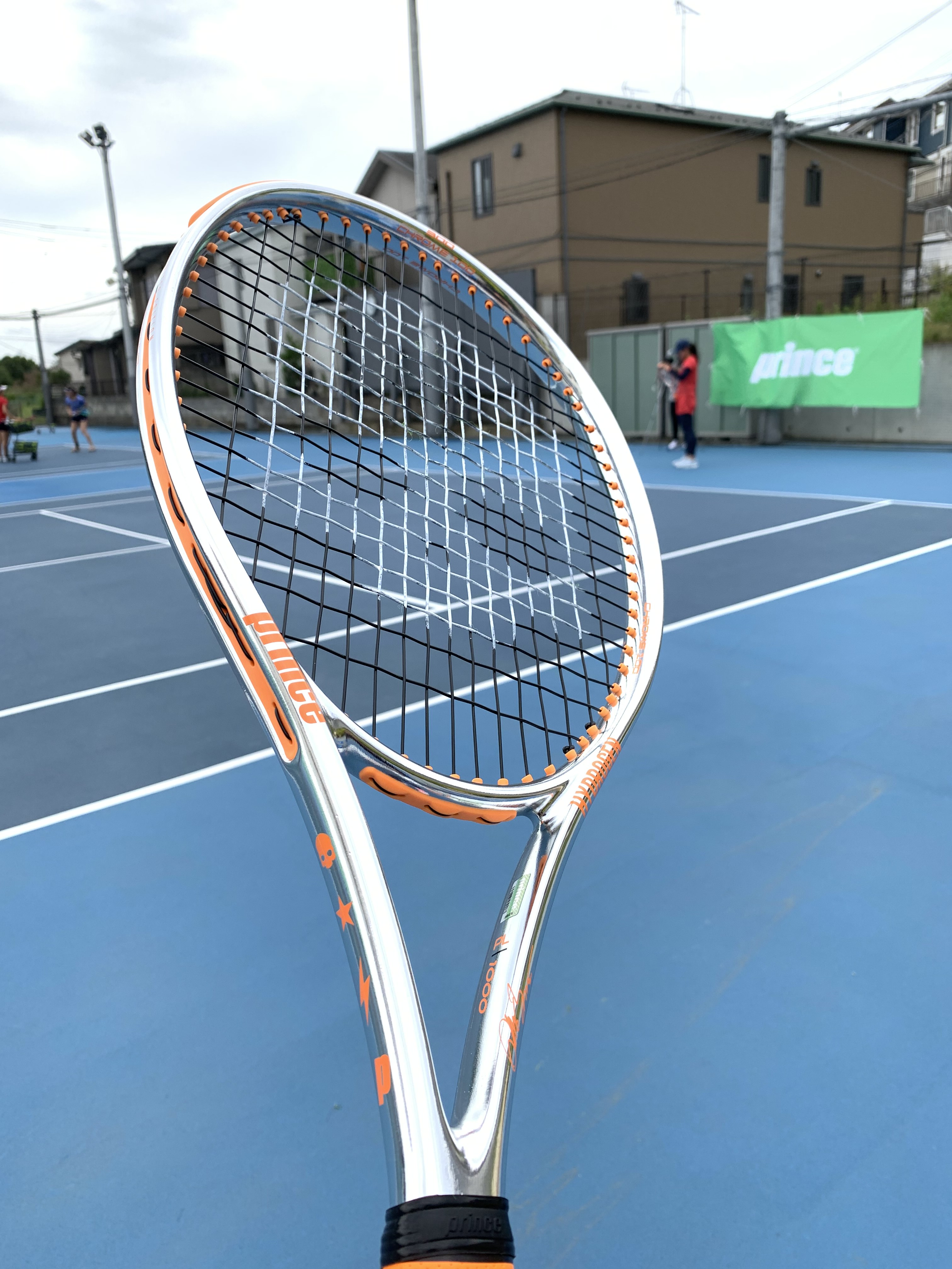 Prince】 x【 HYDROGEN】「HYDROGEN CHROME 100」を使ってのダブルス編