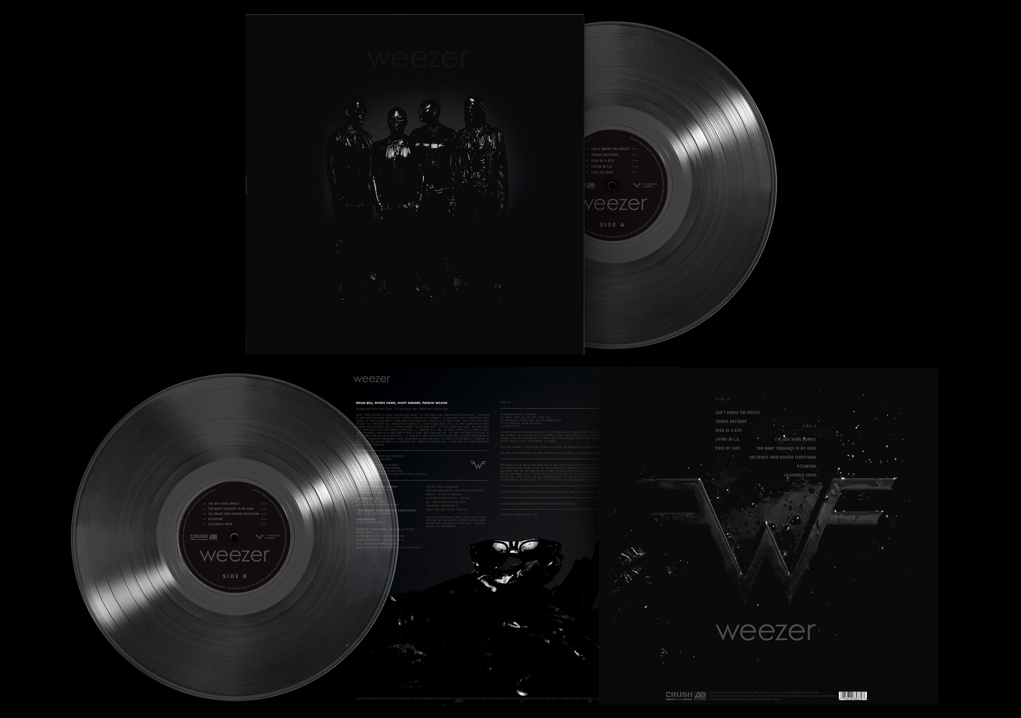 WEEZER - THE BLACK ALBUM (Design by TNSN DVSN)