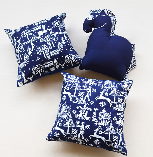 ユネスコ無形文化遺産・チェコの藍染めその歴史と技と愛らしい柄を