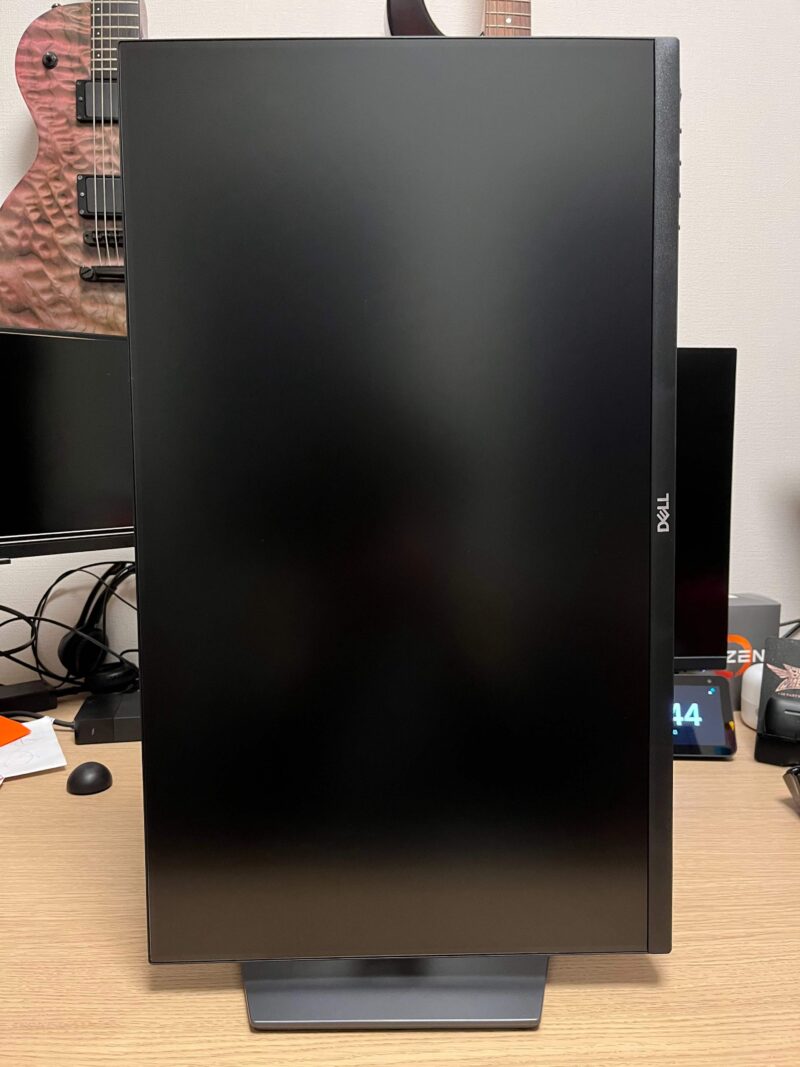在宅ワーク環境改善 縦置きモニターを導入】Dell S2421HSX レビュー
