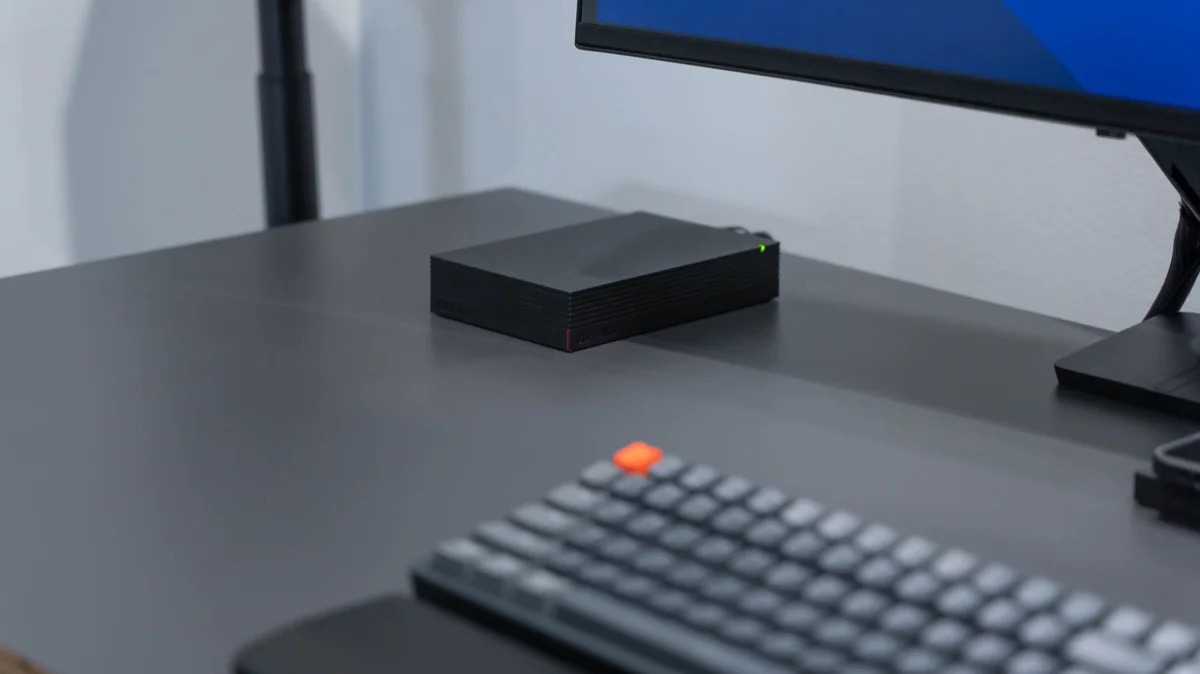 バッファロー外付けHDD（HD-AD6U3）レビュー！価格の安さが魅力です