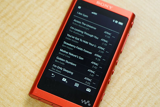 レビュー】ウォークマン『A100』『ZX500』シリーズのショールーム展示