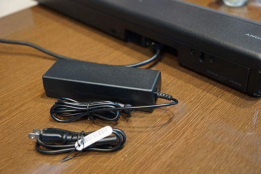 レビュー】サブウーファー内蔵サウンドバー『HT-S200F』店頭展示