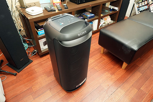 レビュー】その音 体育館級 ワイヤレススピーカー『SRS-XV800』実機