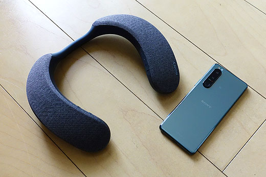 Xperiaで使うワイヤレスネックバンドスピーカー『SRS-NS7』の話