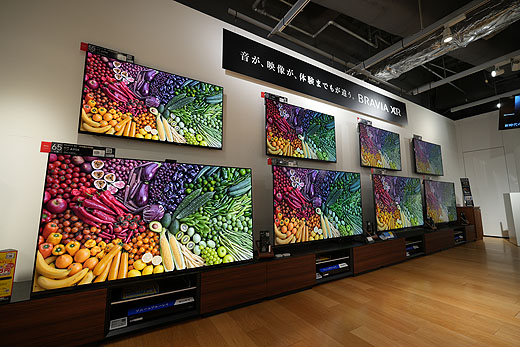 レポート】2022年モデル新型BRAVIA ソニーストア銀座実機展示レポート