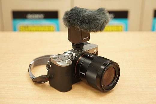 ショットガンマイクロホン『ECM-B10』開梱レポート - ソニーの新商品