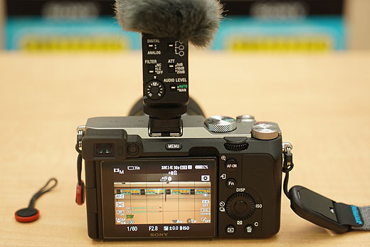 ショットガンマイクロホン『ECM-B10』開梱レポート - ソニーの新商品