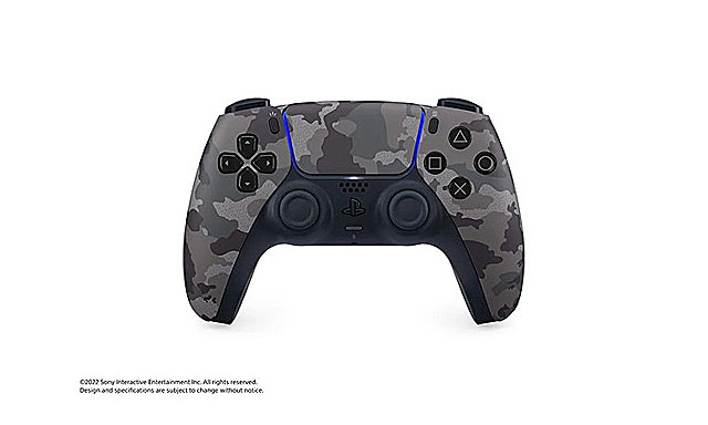 DualSense ワイヤレスコントローラー新色『グレー カモフラージュ