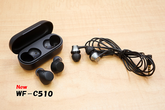 実機レビュー】9,900円の爆安ワイヤレスイヤホン『WF-C510』新製品実機
