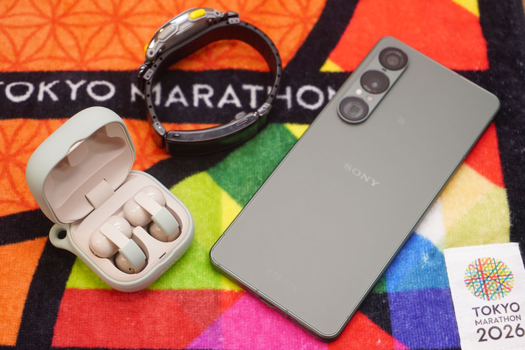AIと走るフルマラソン！Xperia 1 VII＋LinkBuds Clipで東京マラソン