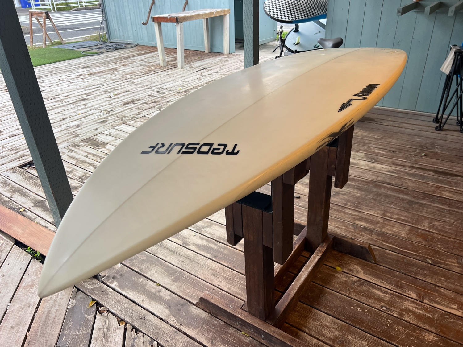 中古 Pat Rawson Custom SUP 7`5×23 3/9 @67.3L | TED OCEAN SPORTS BLOG