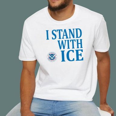 I Stand With ICE T-Shirt – TeeDragons