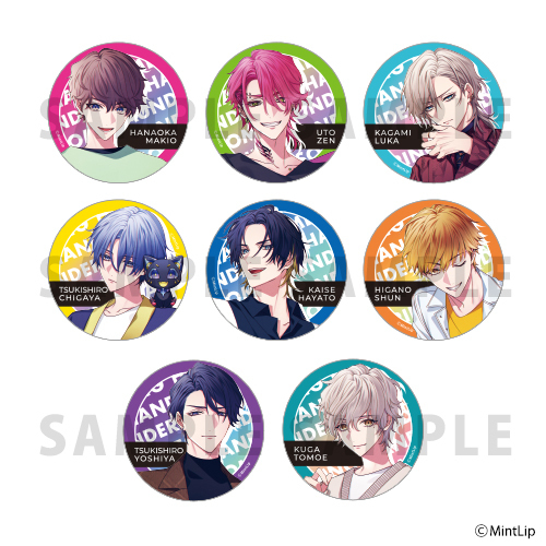 ハンサムロンダリング トレーディング缶バッジ Vol.1 | ハンサムロンダ