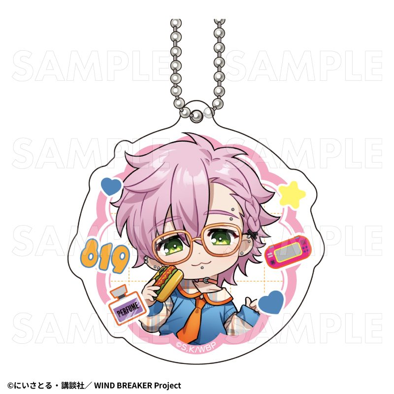 TVアニメ「WIND BREAKER」 アクリルキーホルダー チェックセーラー（全
