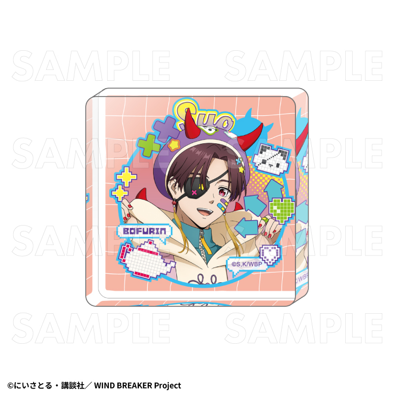 2026年2月下旬発売】TVアニメ「WIND BREAKER」 ミニアクリルブロック