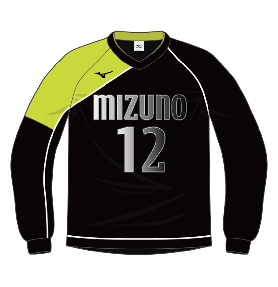 Mizuno 日体大バレー部 チームスウェット O Mizuno 日体大バレー部