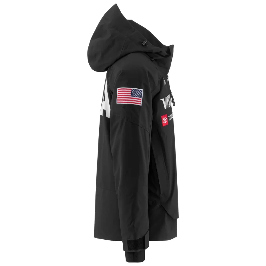 Kappa Men's USA Team Ski Jacket - Black - TeamSkiWear | Ski Racing