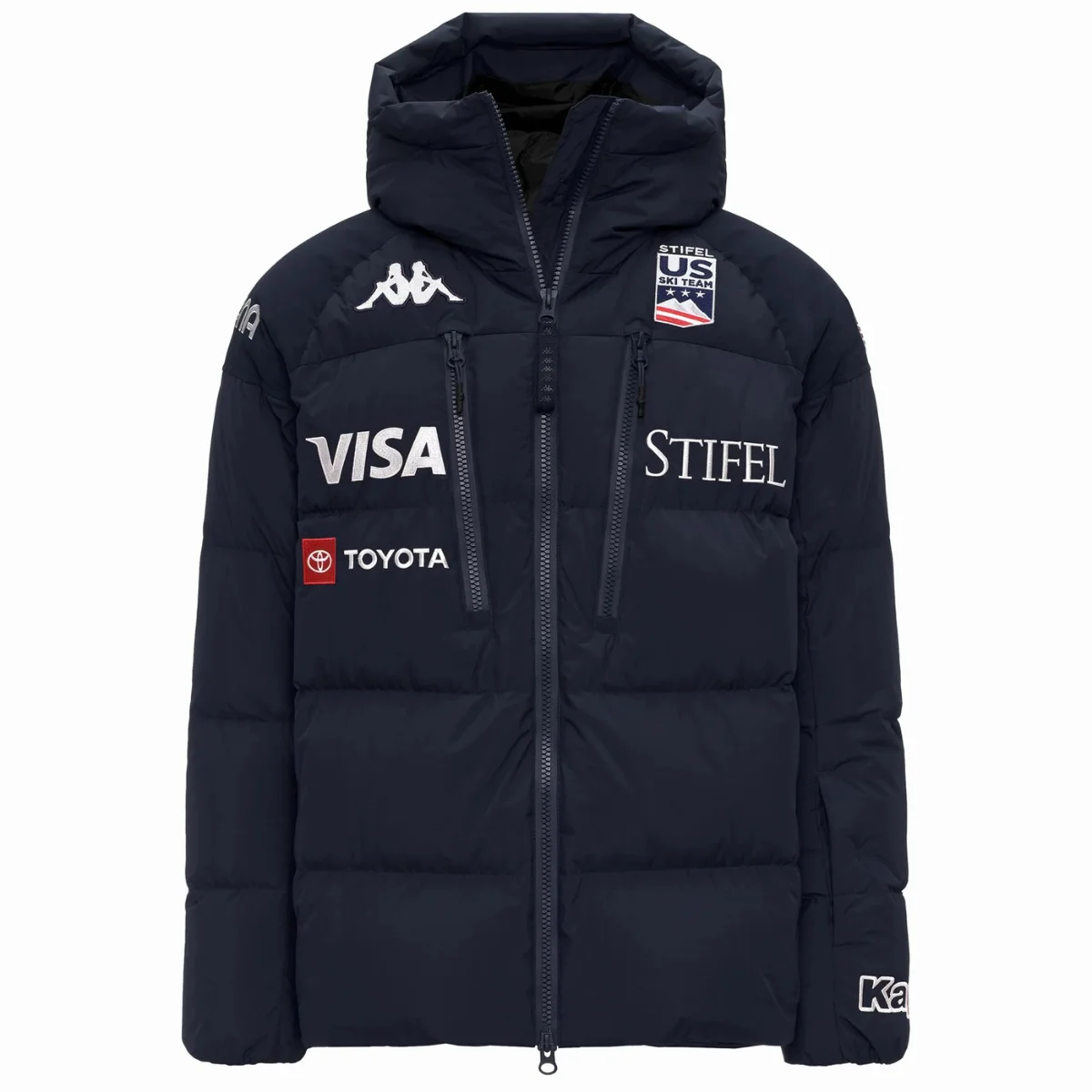 Kappaアストン ヴィラ パデットジャケット ダウン チームウェア Kappa