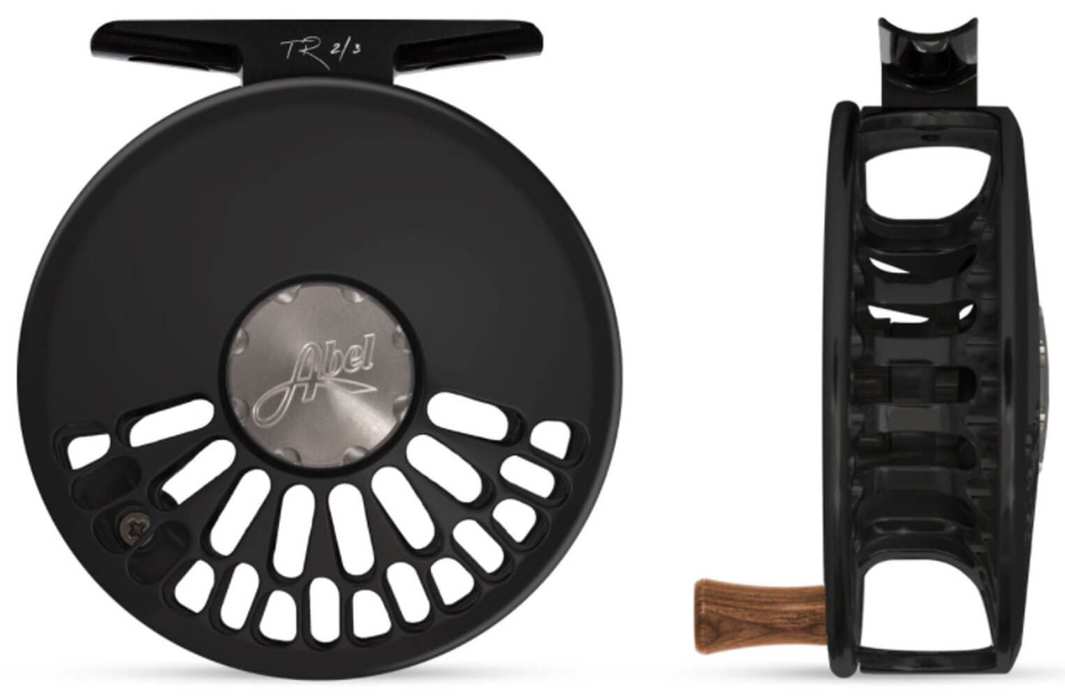 Abel TR 2/3 reel, Black (IN STOCK) - Telluride Angler