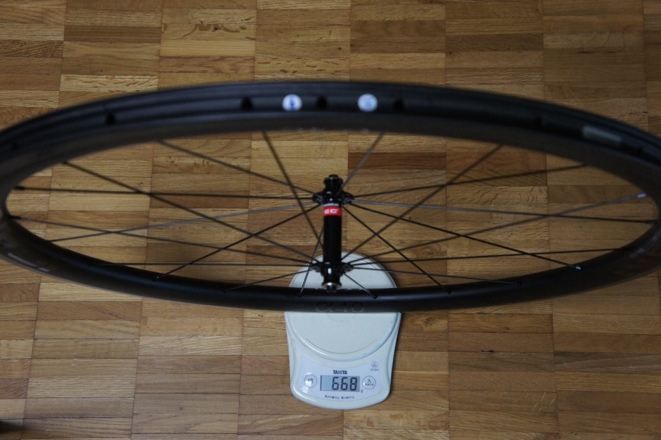 ICANホイールα40，α55を分解しました – 手組ホイールファン